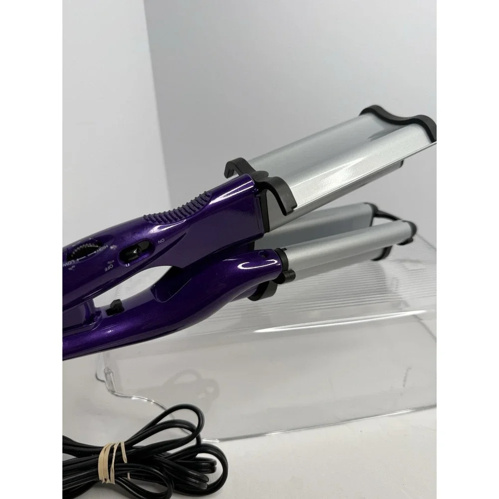 Bed Head TIGI‎ Wave Artist Deep Wave Hair Crimper Purple Works Great